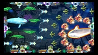 4 Pemain Mesin Judi Meja Ikan Seafood Paradise Insect Arcade Game Menembak Memancing