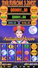 Perangkat Lunak Perjudian Slot Casino Board Dragon Link Autumn Moon